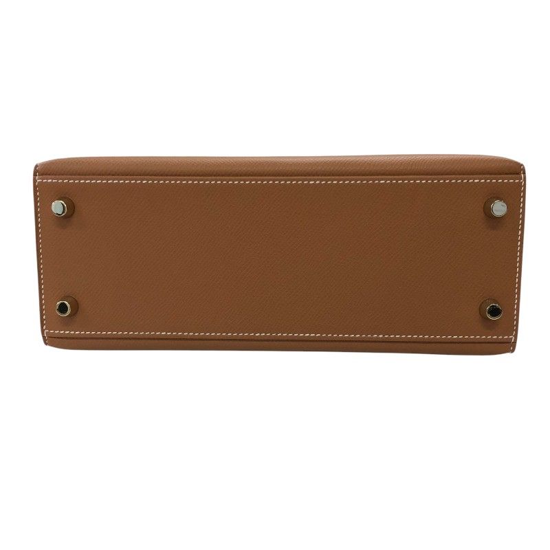 HERMES Kelly 25 Gold Epsom Leather Handbag - Exquisite Craftsmanship
