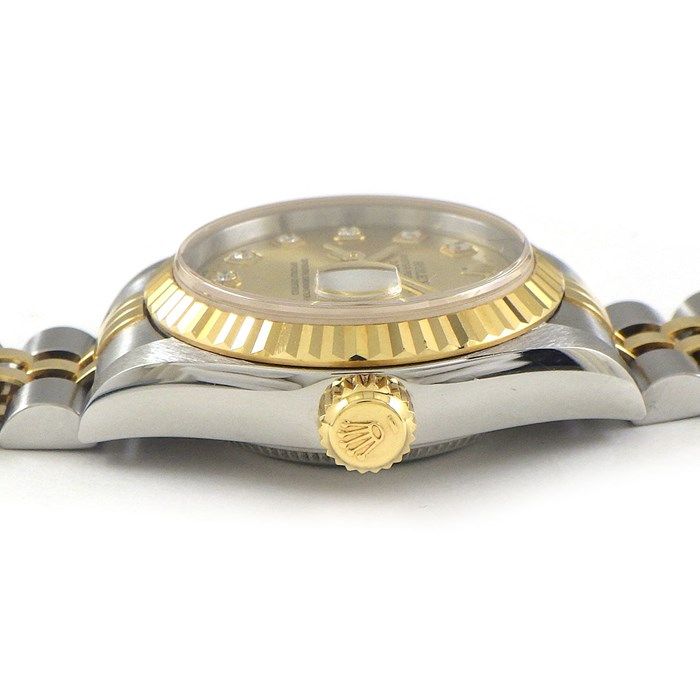 Rolex Datejust 79173G - Champagne Gold Dial, Diamond Index, 2000