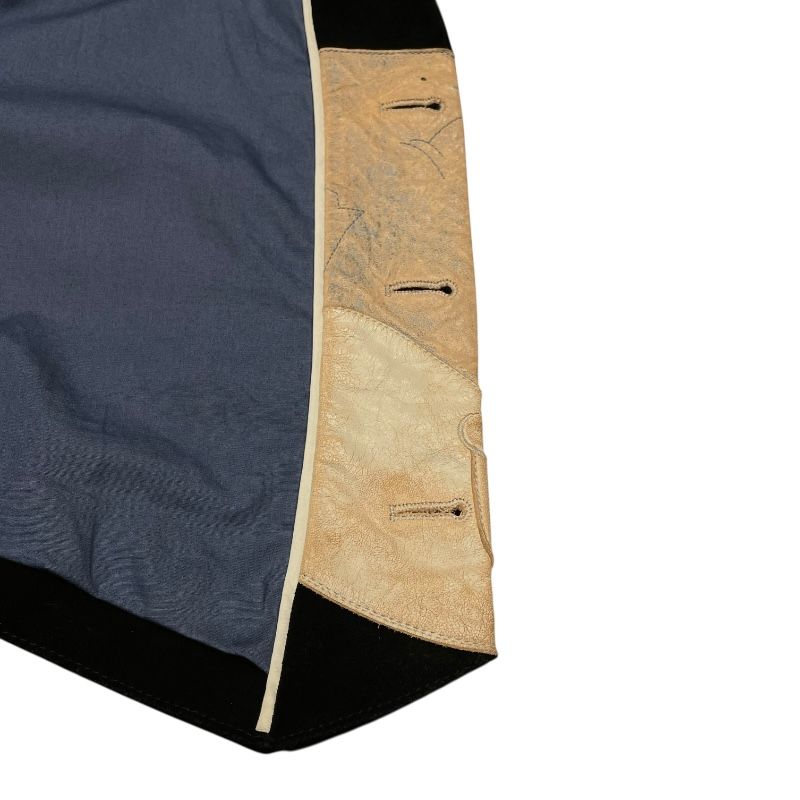 GUCCI x Bugs Bunny Stone-Embellished Nubuck Leather Vest - Black