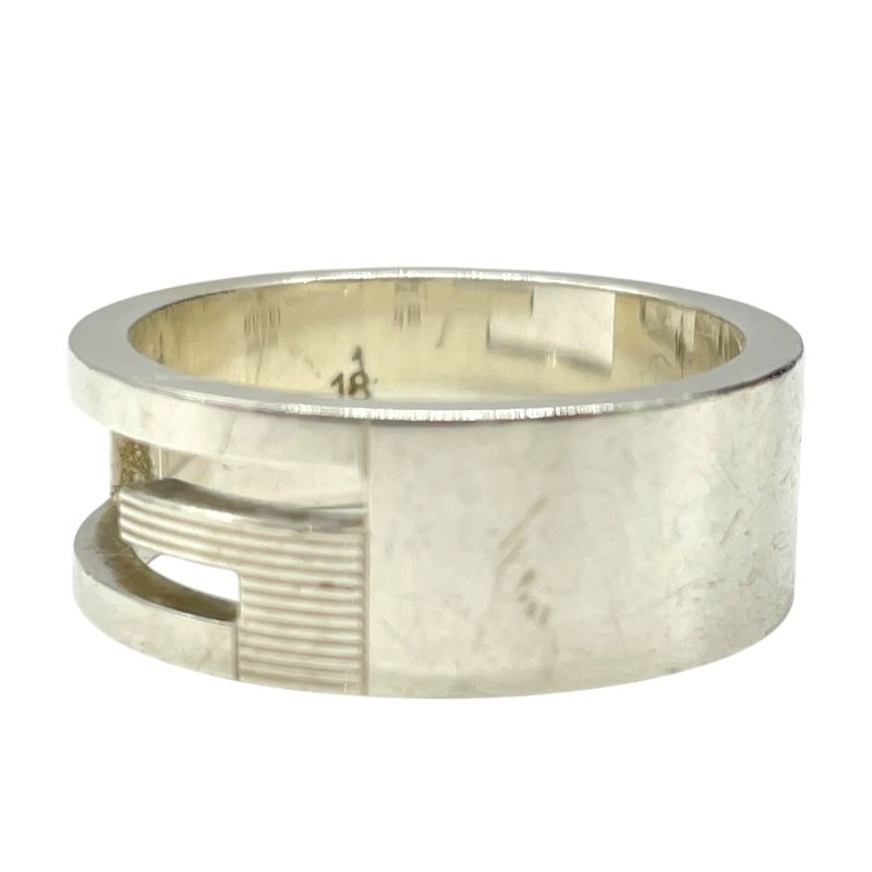 GUCCI G Ring 925 Silver - Exquisite Men's Jewelry