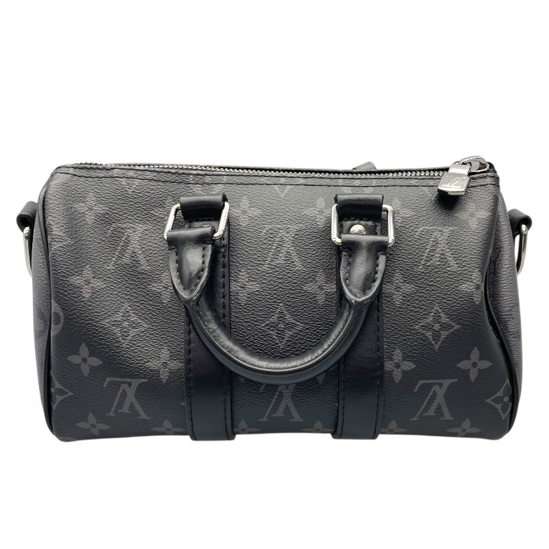 Louis Vuitton Keepall Bandoulière 25 Monogram Eclipse Reverse - Black