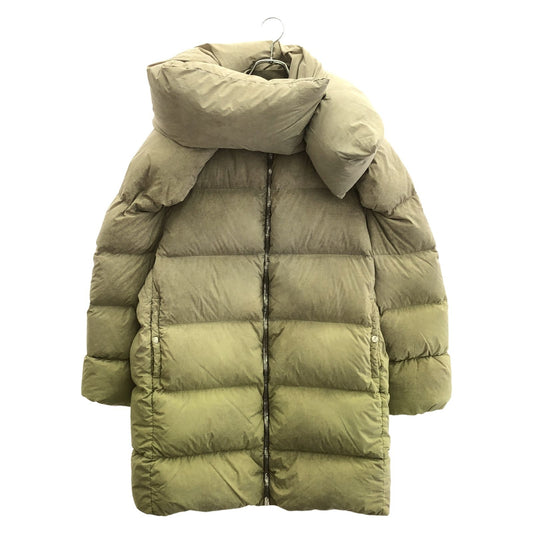 MONCLER Beige Cotton Down Jacket - Exquisite Craftsmanship
