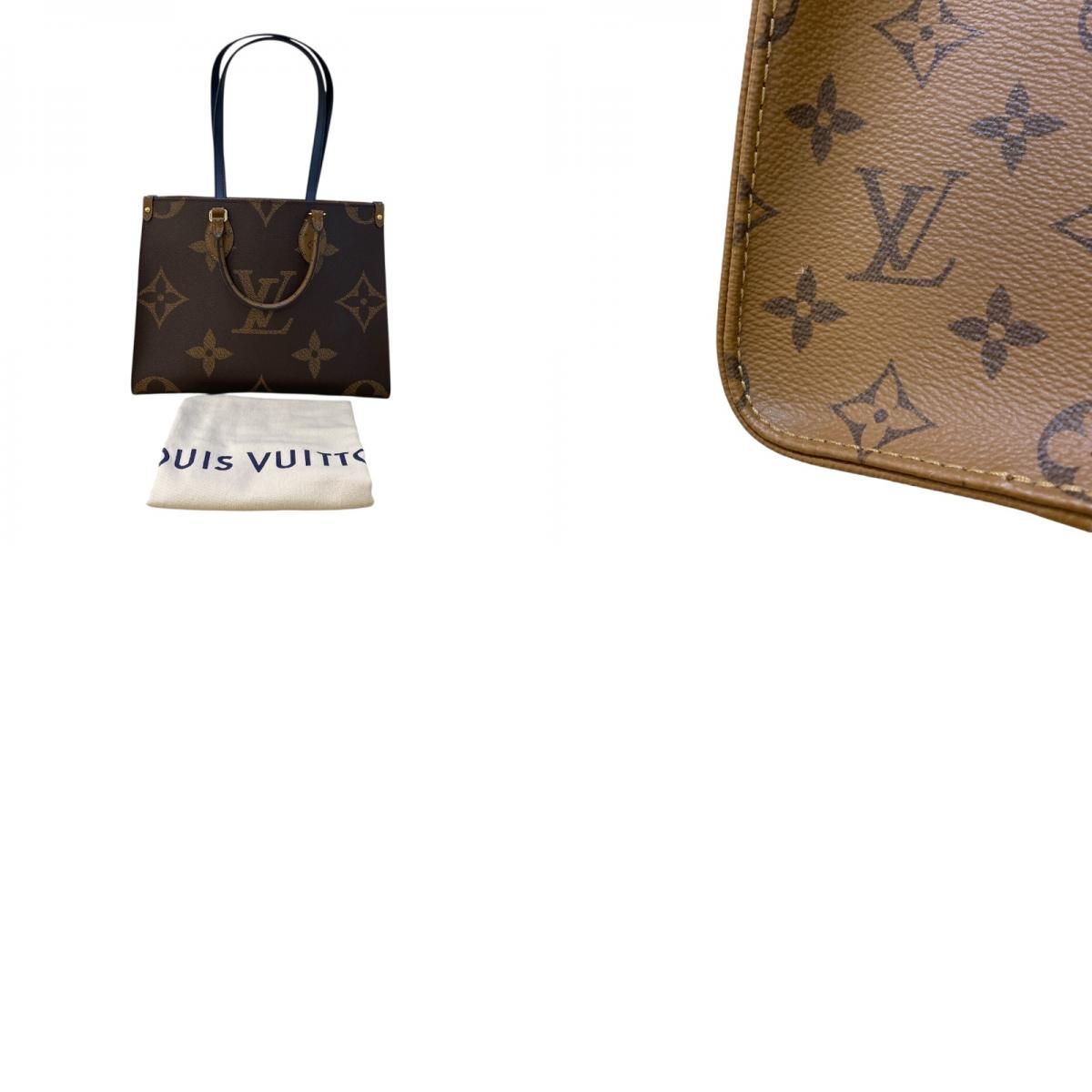 Louis Vuitton OnTheGo MM Monogram Handbag - Brown