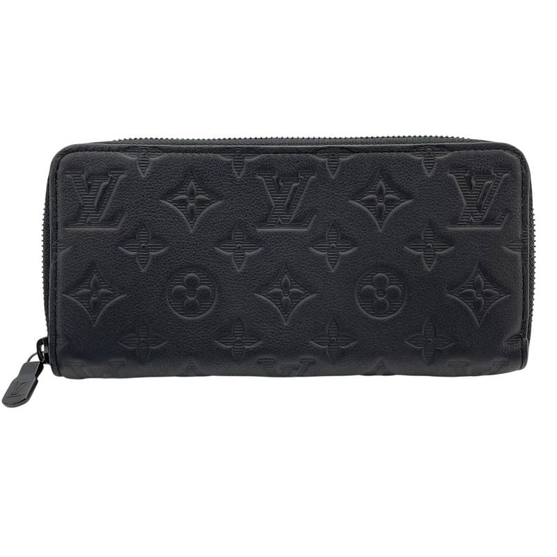 Louis Vuitton Zippy Wallet Horizontal M80333 Noir Monogram Shadow
