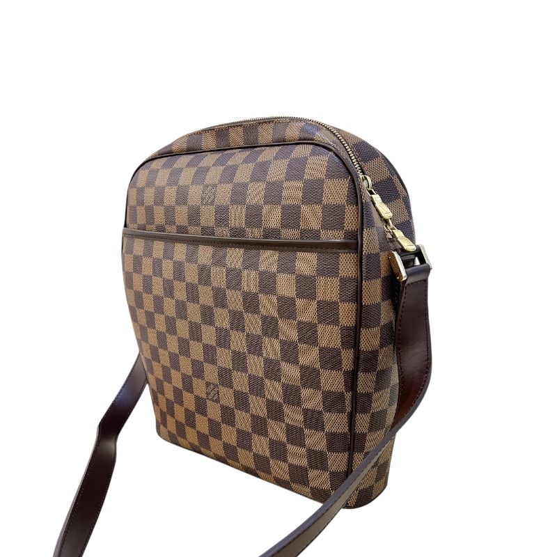 Louis Vuitton Ipanema GM Damier Canvas Leather Shoulder Bag