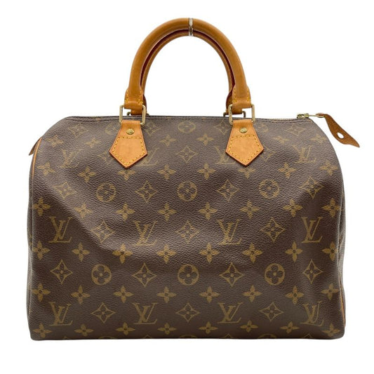 Louis Vuitton Speedy 30 Monogram Canvas Handbag - Timeless Elegance