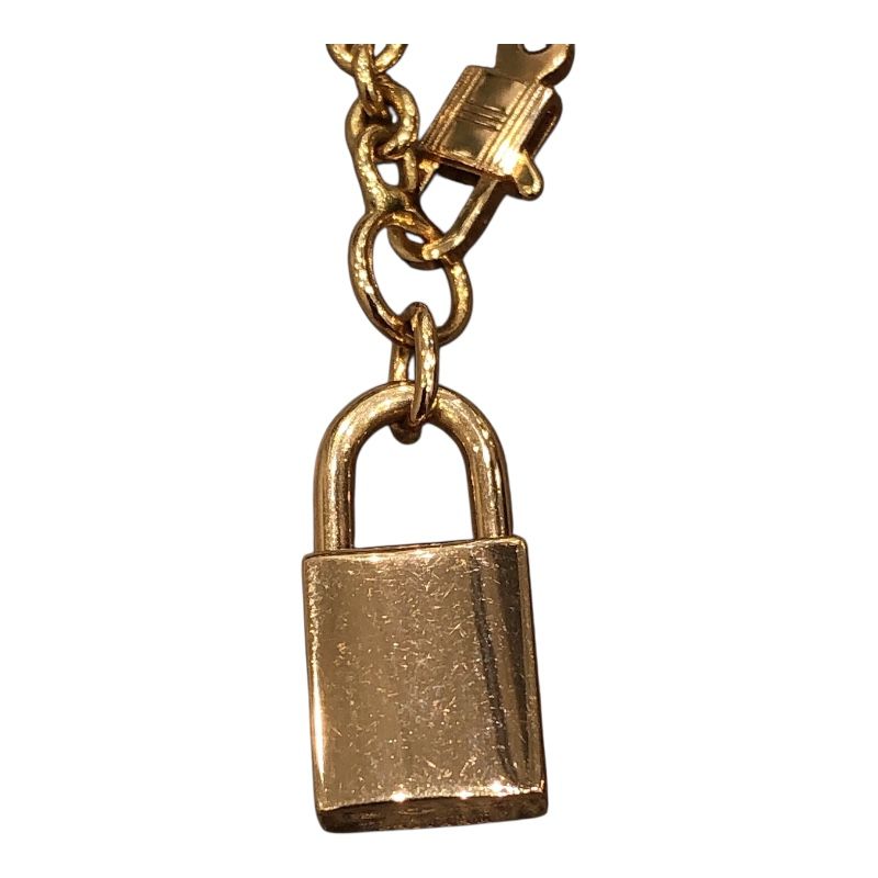 HERMES Kelly Cadena Bracelet in 750 Pink Gold - Exquisite Luxury