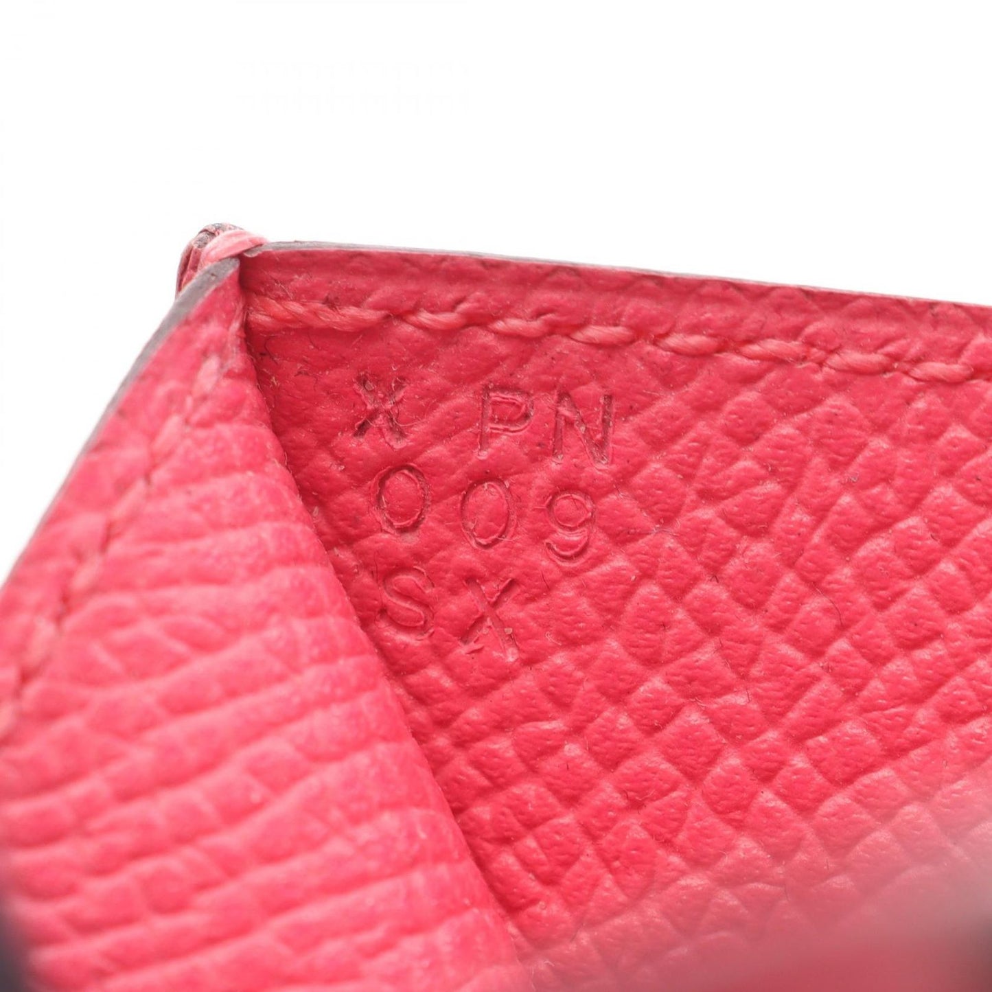 HERMES Porcrol Rose Azalee Card Case - Exquisite Pink Leather