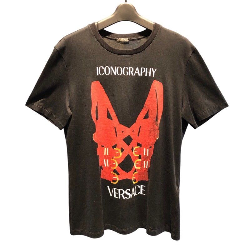 Versace Printed Cotton T-Shirt - Exclusive Women's Fashion