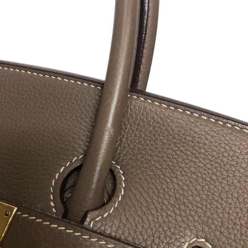 HERMES Birkin 35 Etoupe with Gold Hardware - Iconic Luxury Handbag
