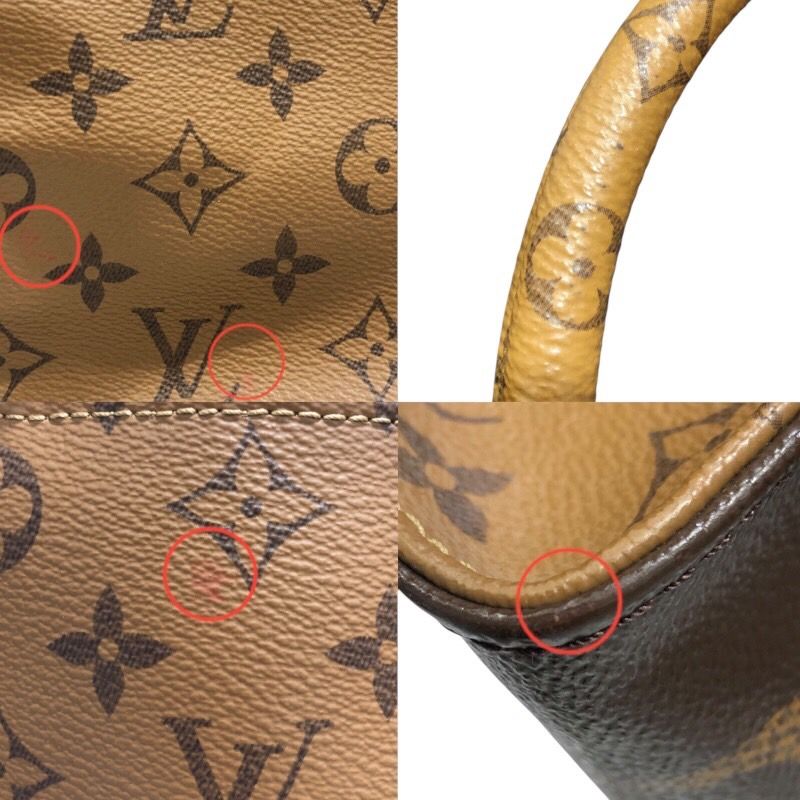 Louis Vuitton OnTheGo GM Brown Giant Reverse Tote Bag
