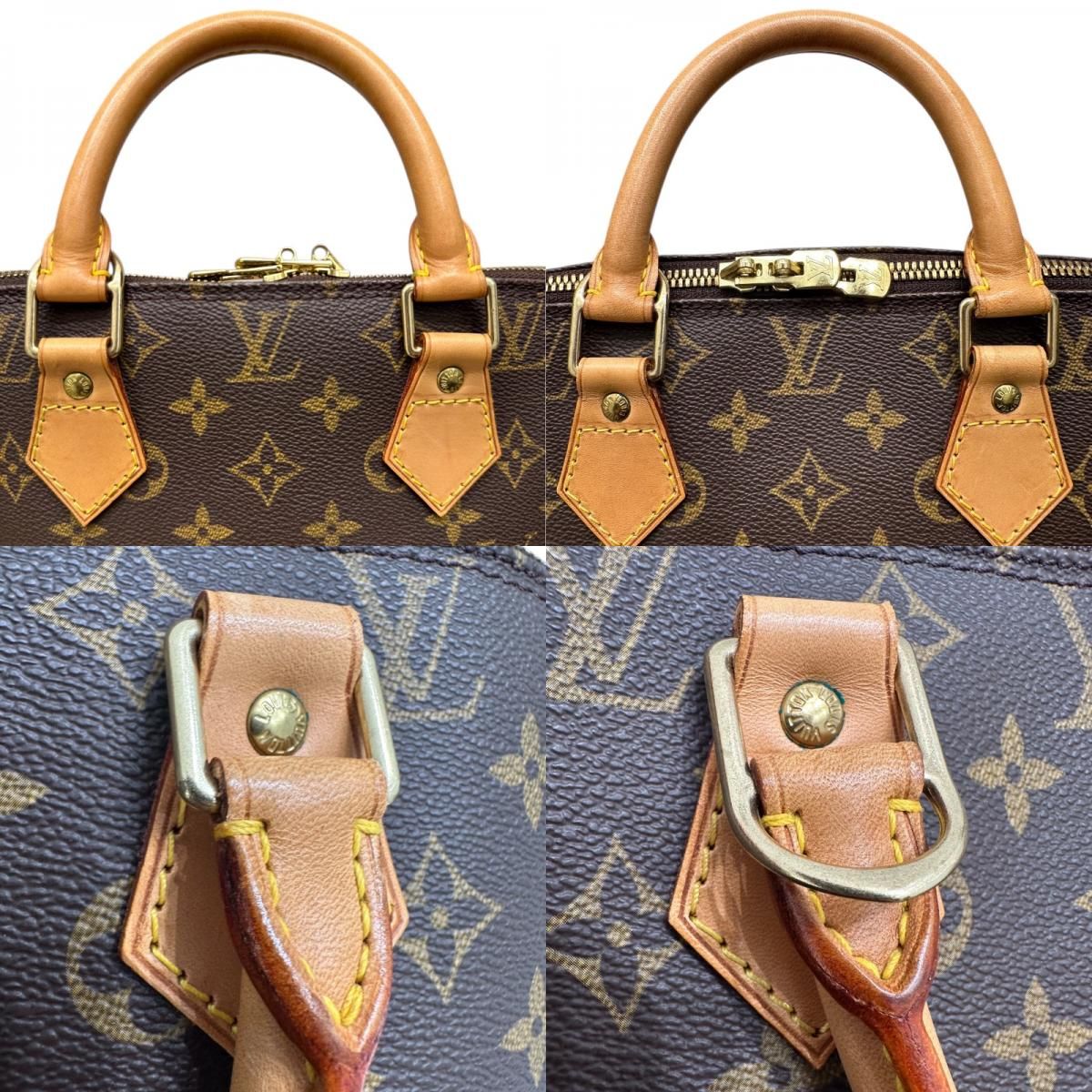 Louis Vuitton Alma Monogram PVC Leather Handbag - Timeless Elegance