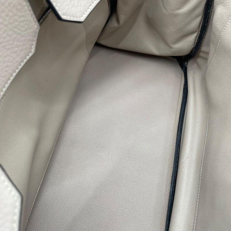 HERMES Birkin 35 in Turtledove Grey with Silver Hardware