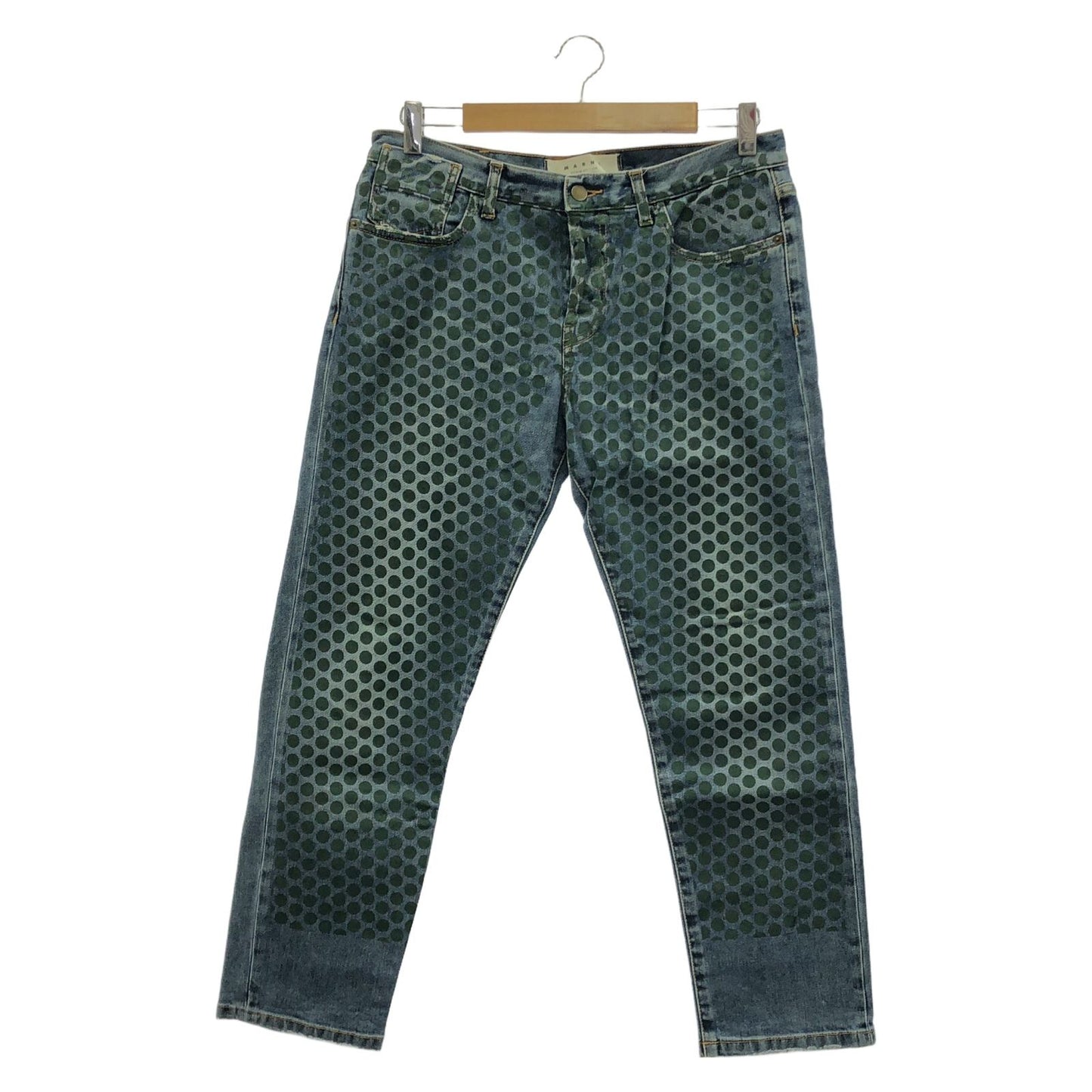 MARNI Blue Denim Pants - Exquisite Craftsmanship, Size 26