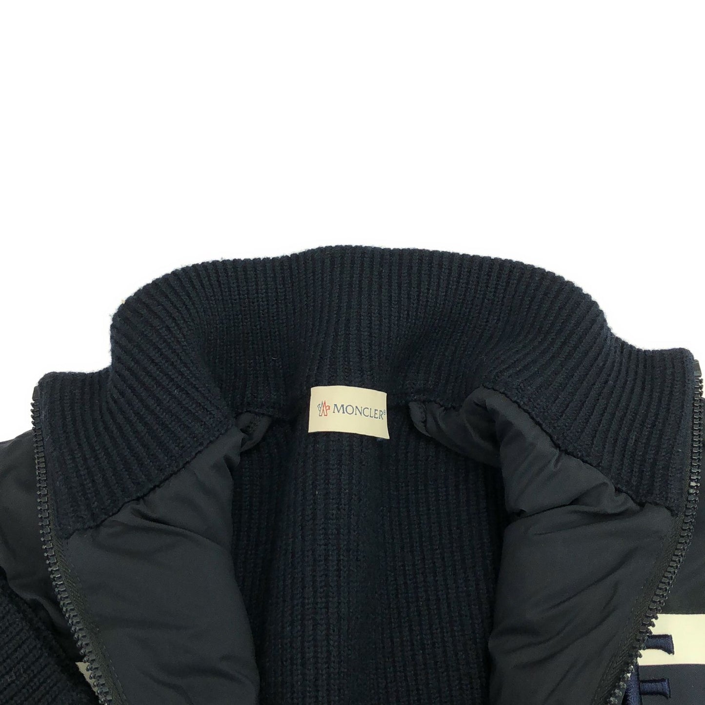 MONCLER Women's Black Wool Blouson Jacket - Timeless Elegance