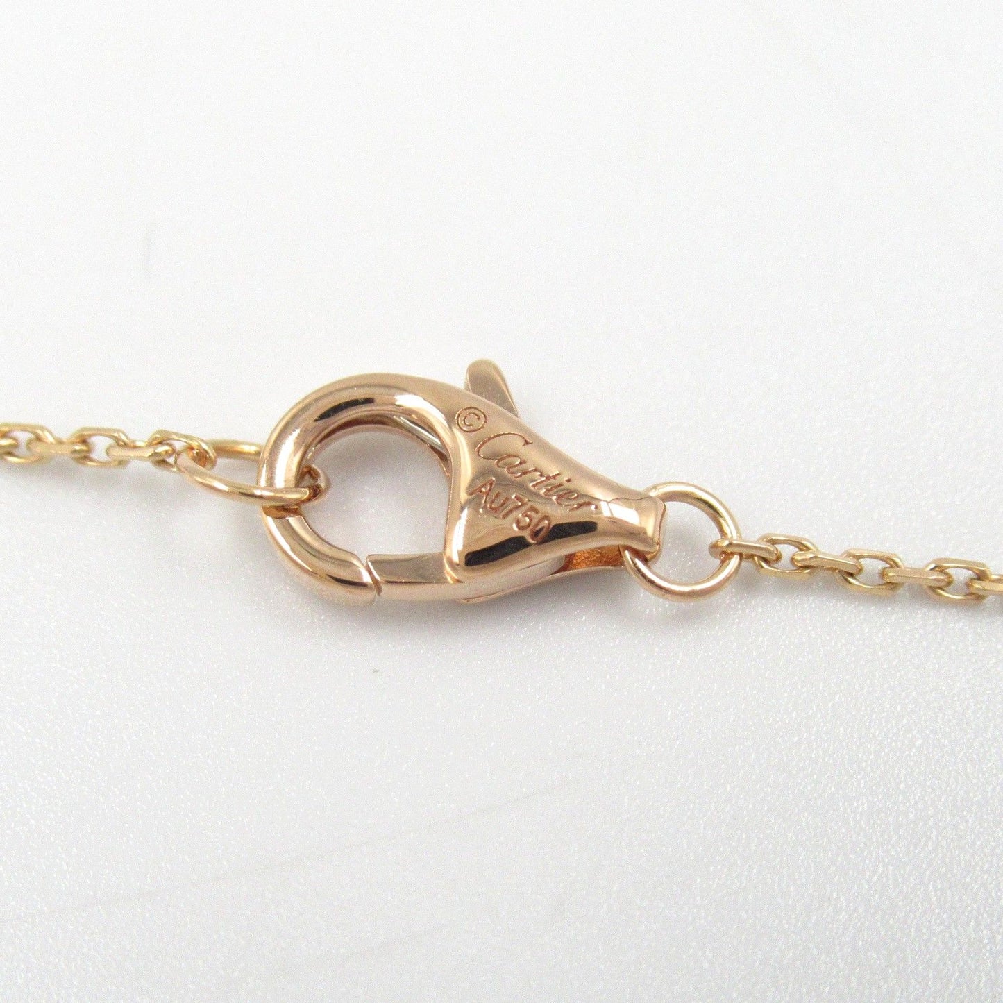 CARTIER Amulet Necklace with Malachite in 18K Pink Gold