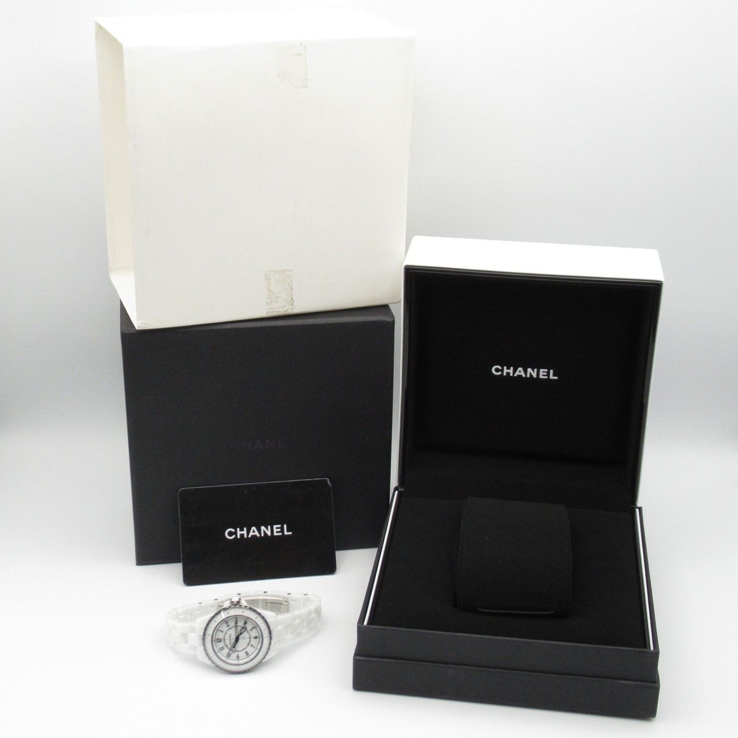 CHANEL J12 Couture H9763 White Ceramic Ladies Watch