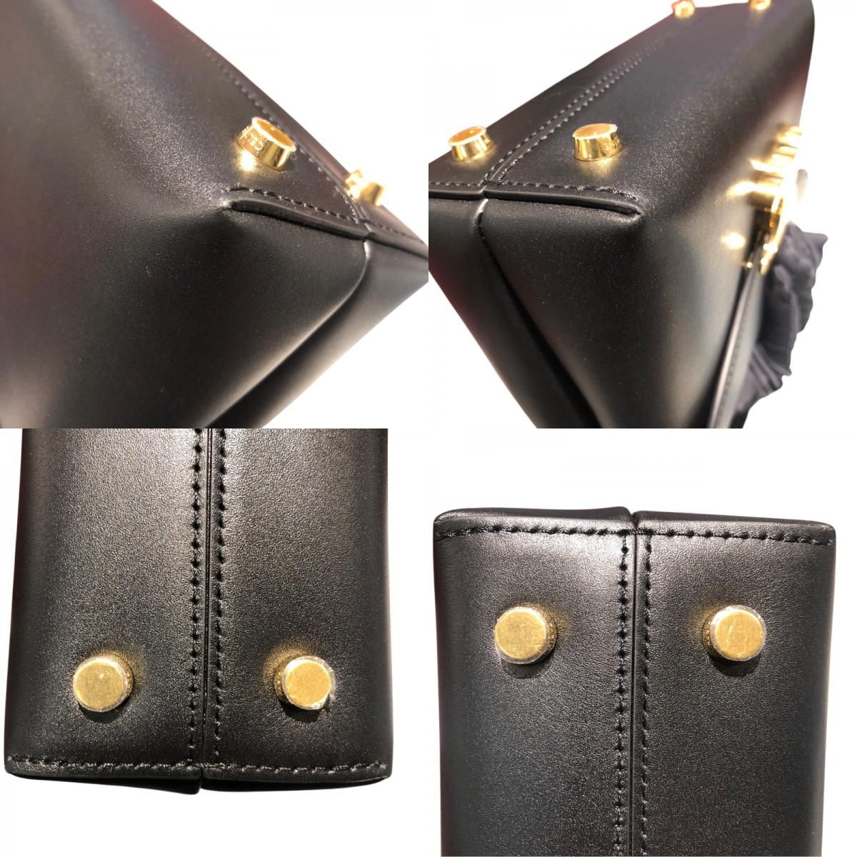 CELINE Teen Nano Bag in Black with Gold Hardware - Exquisite Craftsmanship