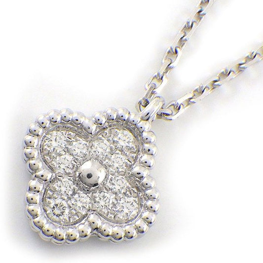 Van Cleef & Arpels Sweet Alhambra Necklace with Diamonds