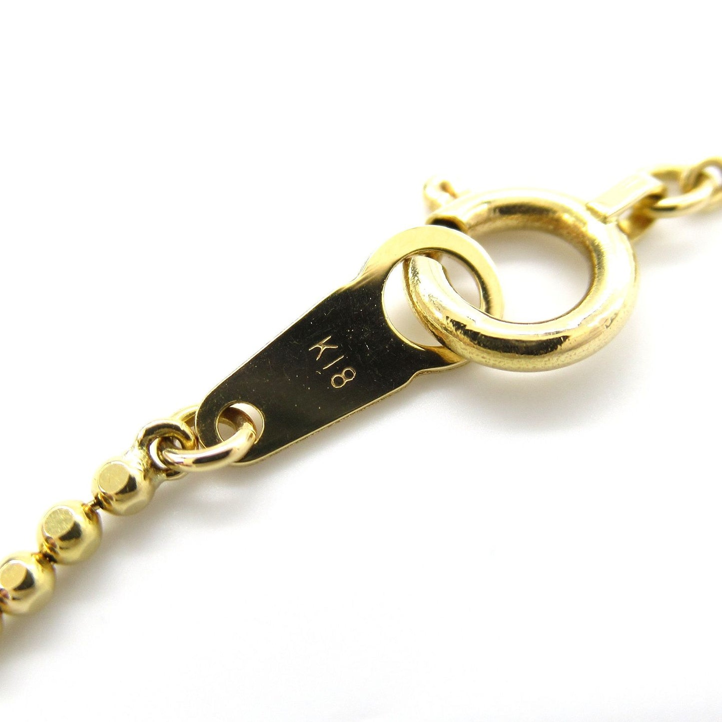 Exquisite K18 Yellow Gold Diamond Necklace - 1.04ct Luxury