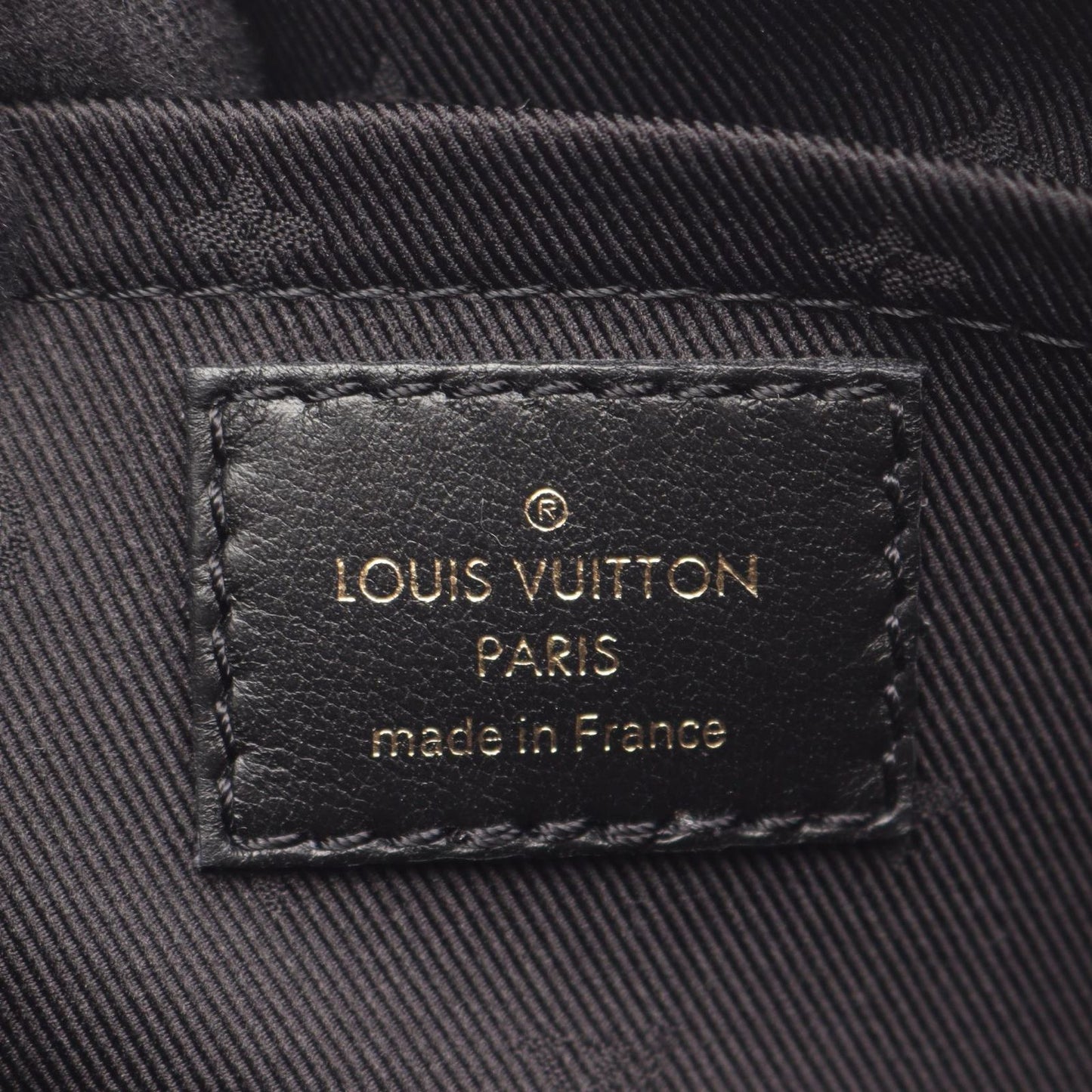 Louis Vuitton Alma Soft BB Bubblegram Handbag in Noir Leather