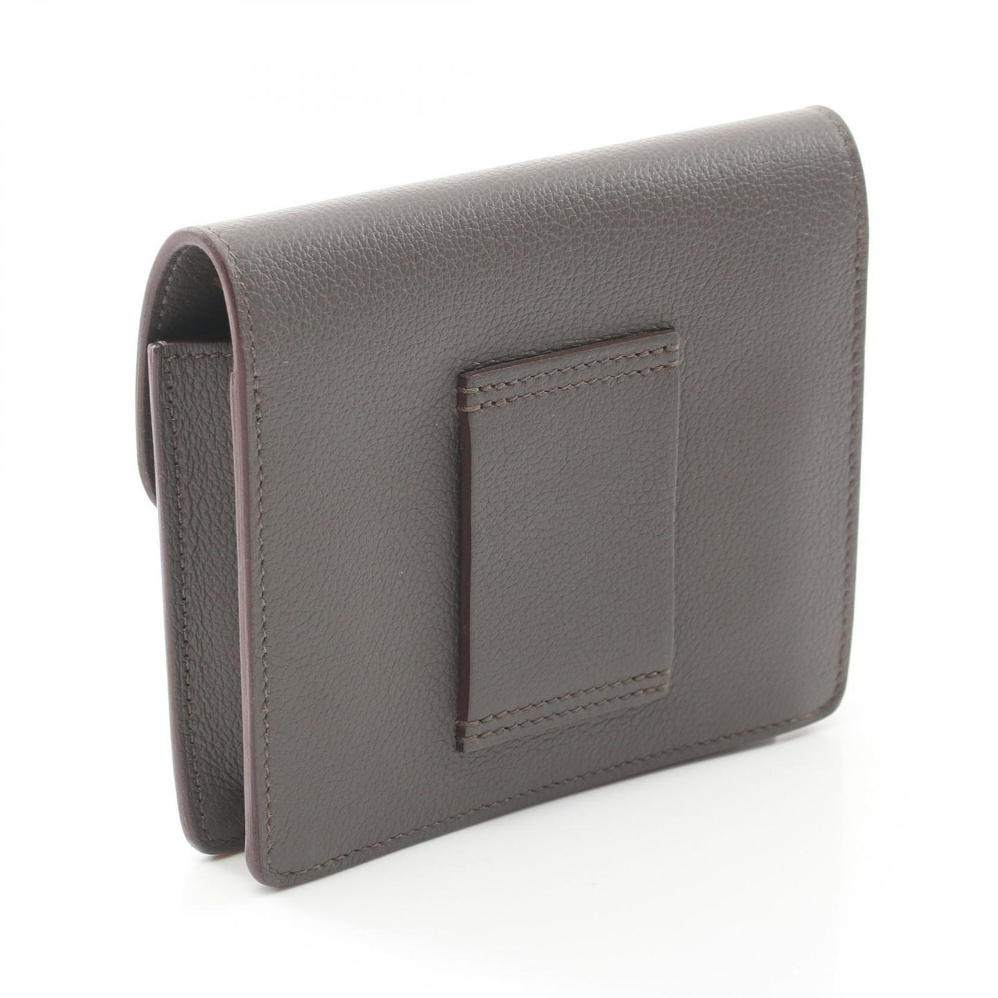 HERMES L'Homme Slim Wallet in Etain Leather - Exquisite Craftsmanship
