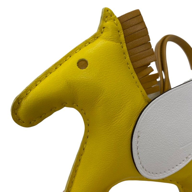 HERMES Rodeo Pegasus MM - Exclusive Yellow, Sesame & White Leather