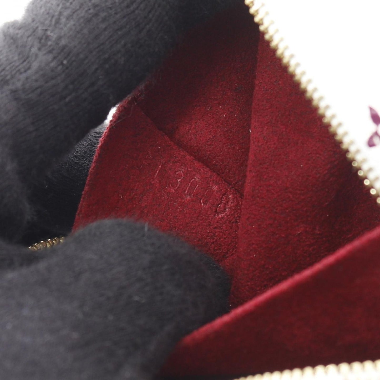 Louis Vuitton Monogram Multicolor Wapiti Pouch - White