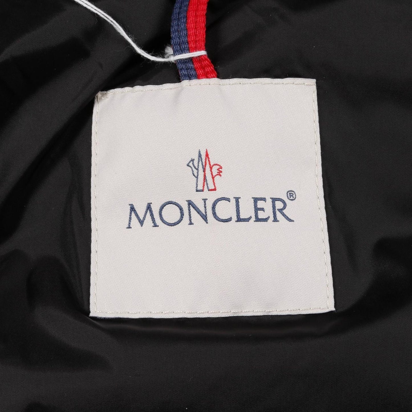 MONCLER FLAMMETTE Down Jacket - Black Nylon, Size S