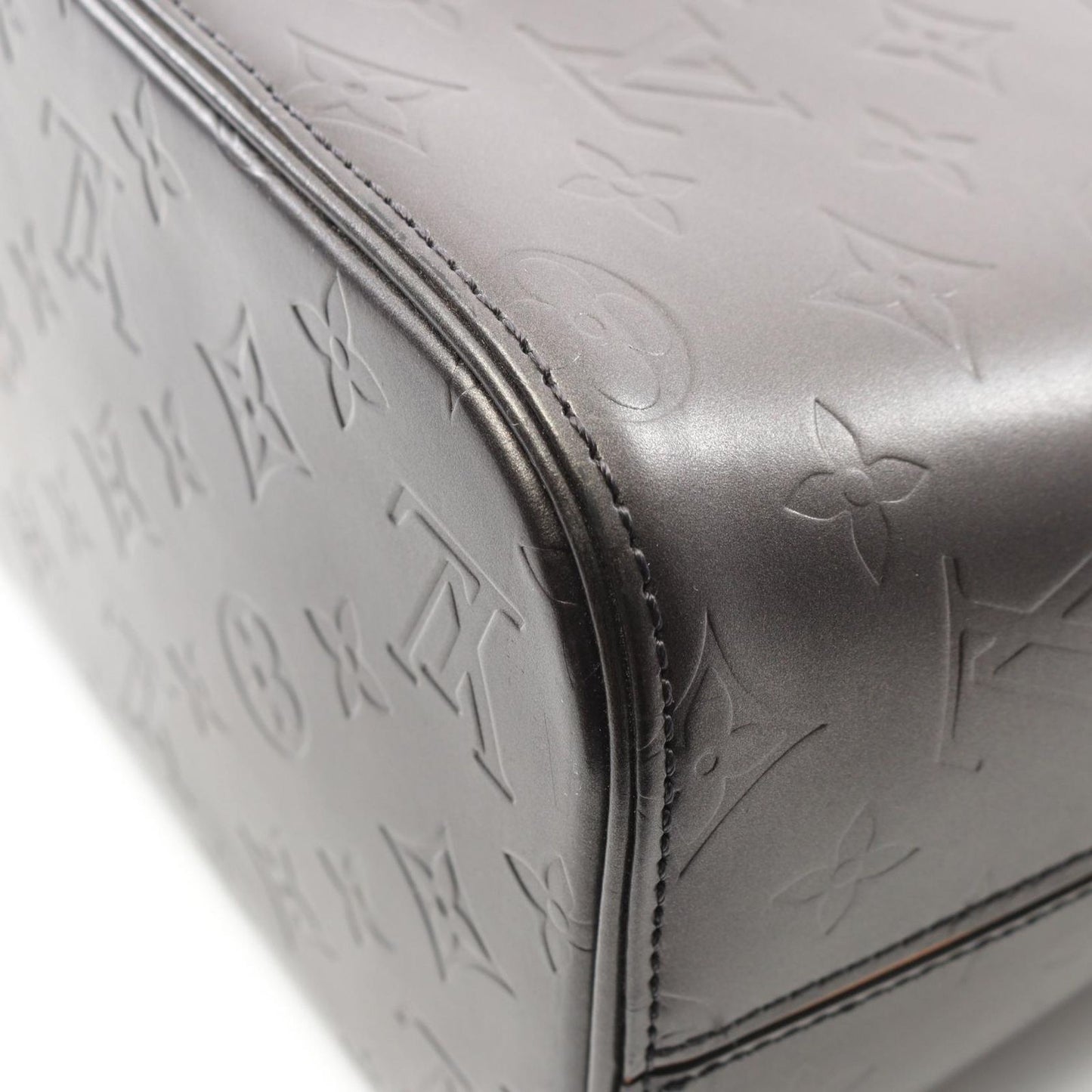 Louis Vuitton Stockton Monogram Matte Noir Handbag - Timeless Elegance