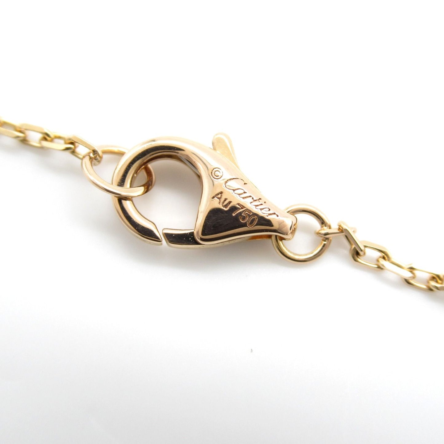 CARTIER Juste un Clou Diamond Necklace in 18K Pink Gold