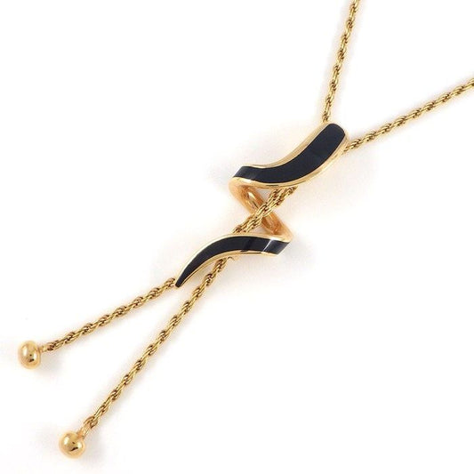 Damiani Eden Snake Necklace with Diamonds in K18 Pink Gold