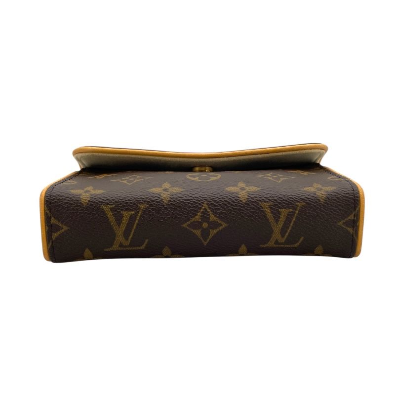 Louis Vuitton Pochette Florentine M51855 Monogram Brown Shoulder Bag