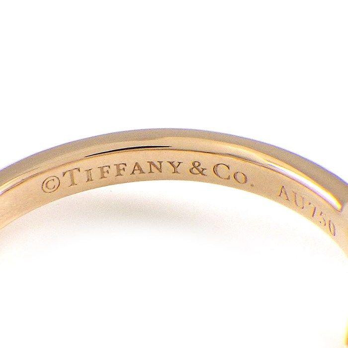 Tiffany & Co. Sentimental Heart Ring with 3pt Diamond in K18PG