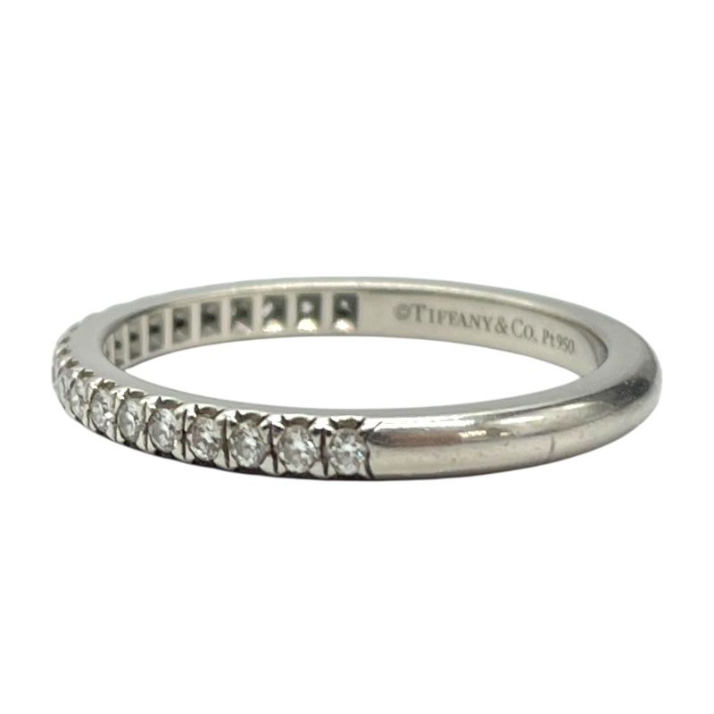 Tiffany & Co. Soleste Half Eternity Diamond Ring in Platinum