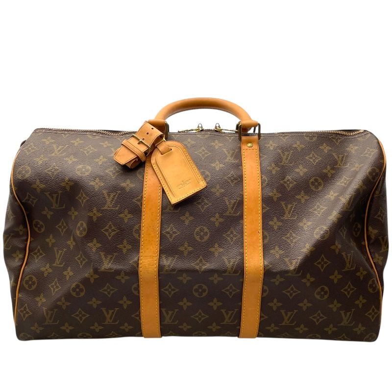 Louis Vuitton Keepall 50 M41426 Monogram Canvas Unisex Boston Bag