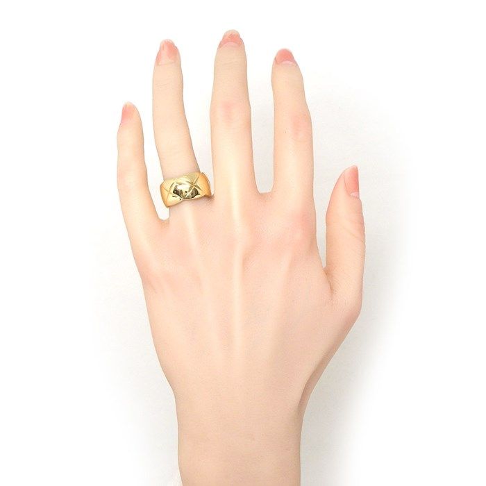 Chanel Coco Crush Large Ring in 18K Yellow Gold - Size 11