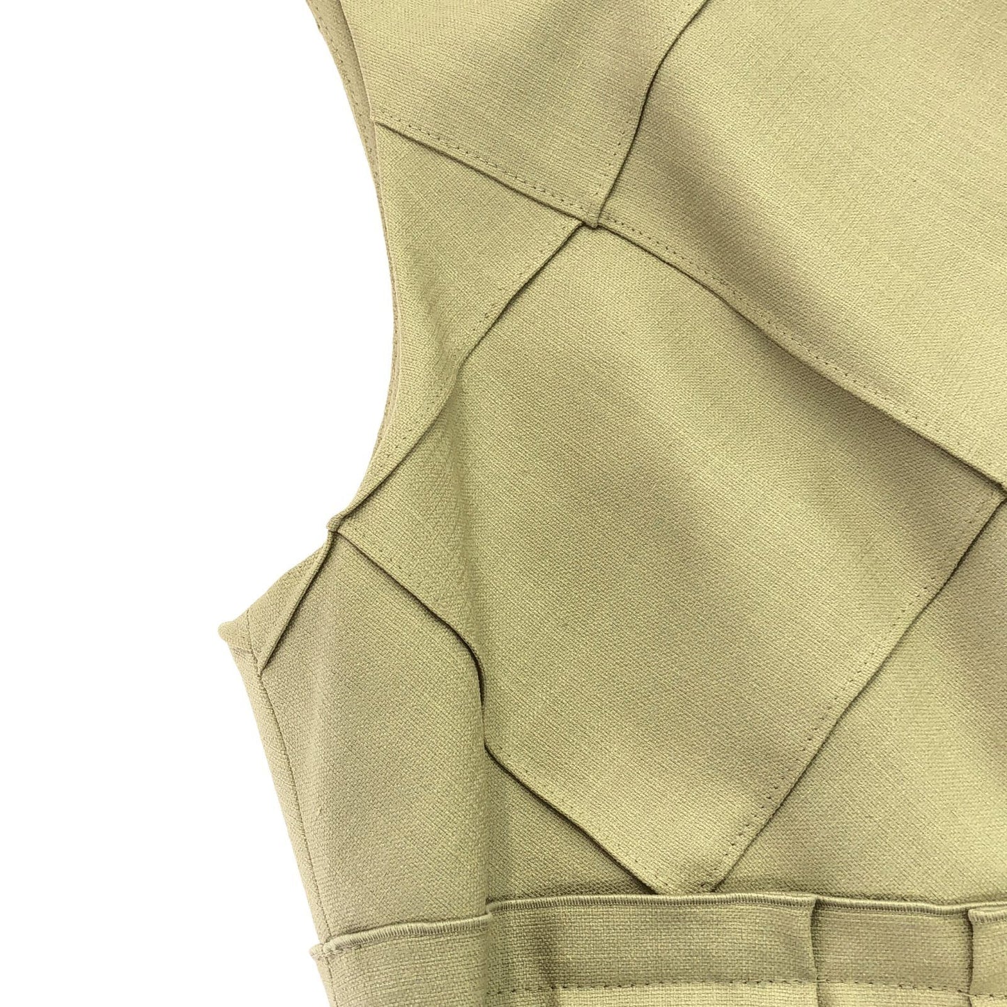 FOXEY NEW YORK Beige Sleeveless Dress - Timeless Elegance