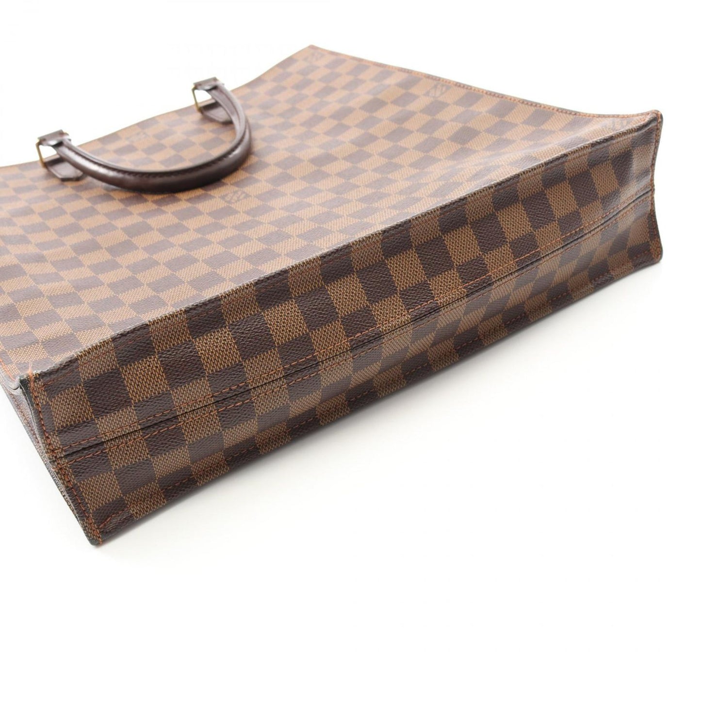 Louis Vuitton Damier Ebene Sac Plat Tote Bag - Timeless Elegance