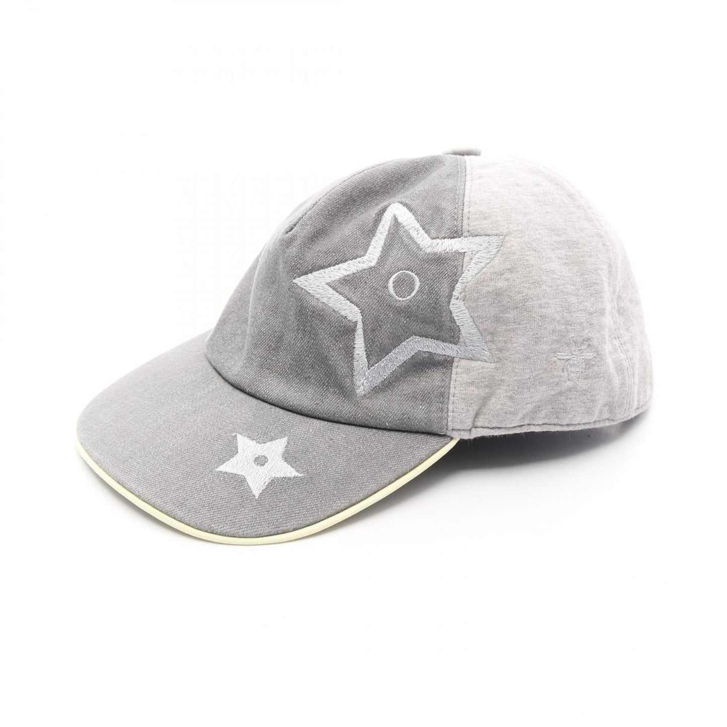 Dior Gray Cotton Cap - Timeless Elegance for the Modern Man