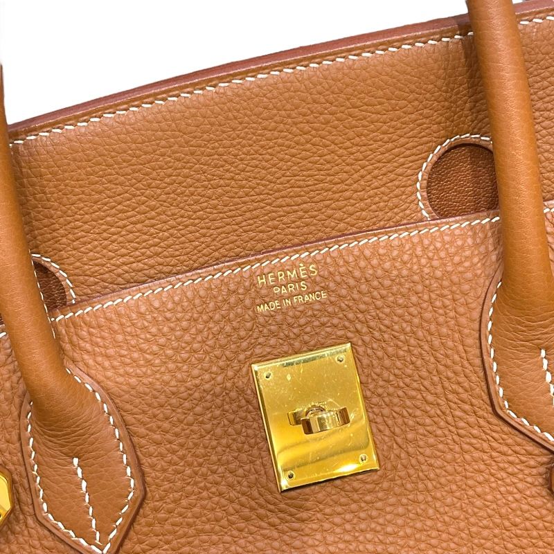 HERMES Birkin 40 Gold Togo Handbag - Unisex Luxury Investment