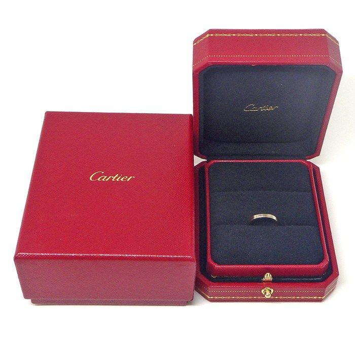 Cartier Vendôme Trinity Wedding Ring in Three Colors - K18 Gold