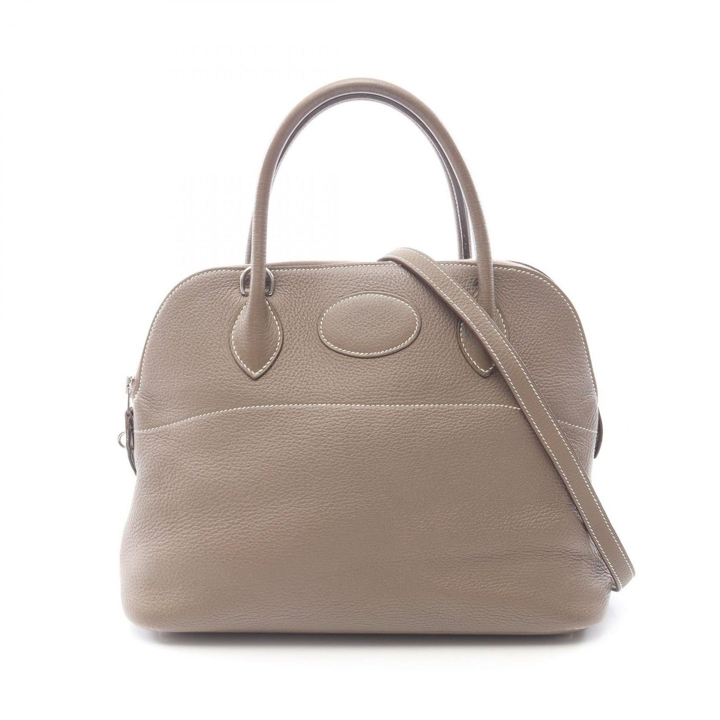 HERMES Bolide 31 Handbag in Etoupe - Timeless Elegance