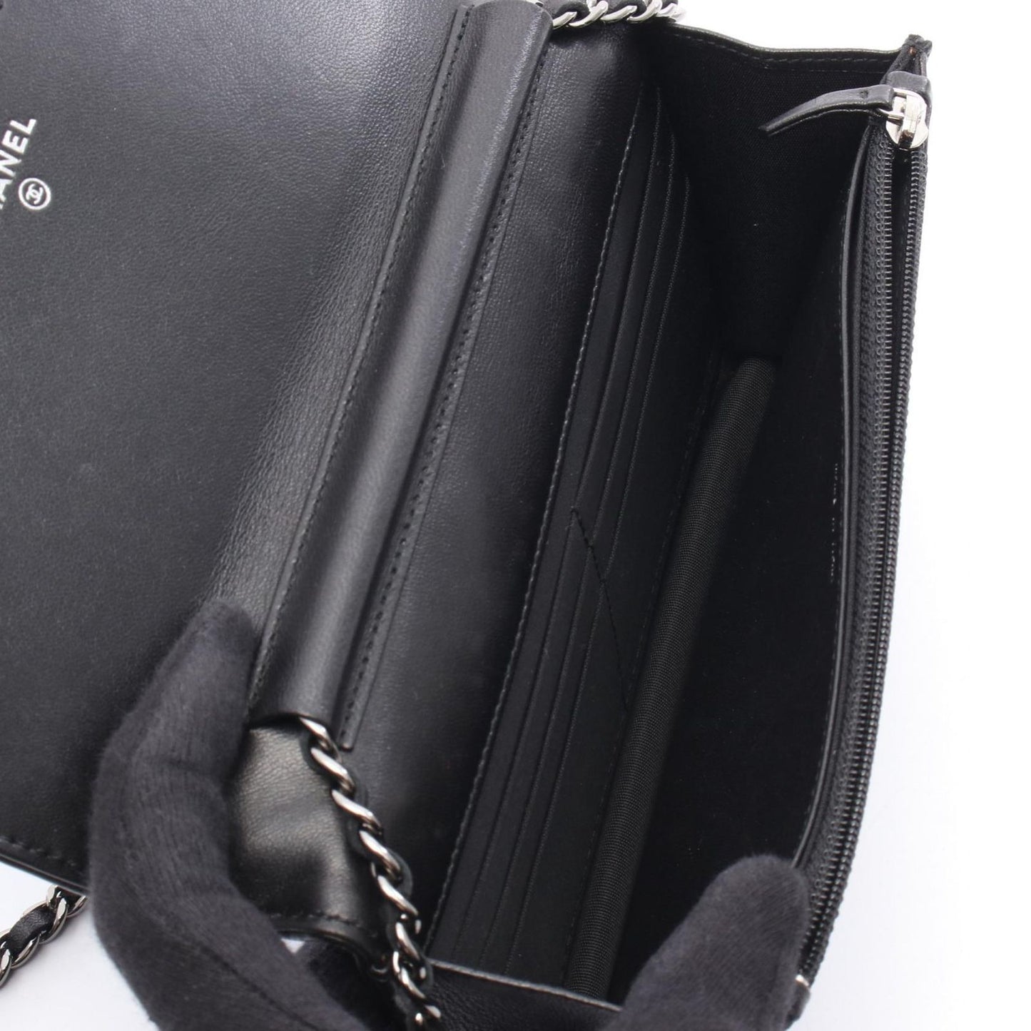 CHANEL Coco Mark Shoulder Bag AP0250 in Black Leather