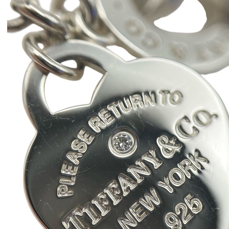 Tiffany & Co. Return to Heart Wrap Beads Bracelet in Silver