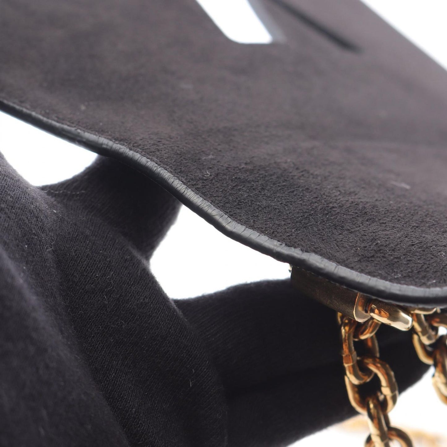 Louis Vuitton Twist MM Shoulder Bag in Gray/Black Leather