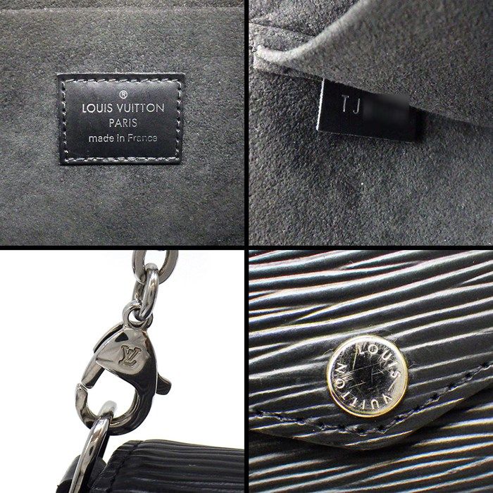 Louis Vuitton Pochette Felicie M81876 Black Epi Leather Shoulder Bag
