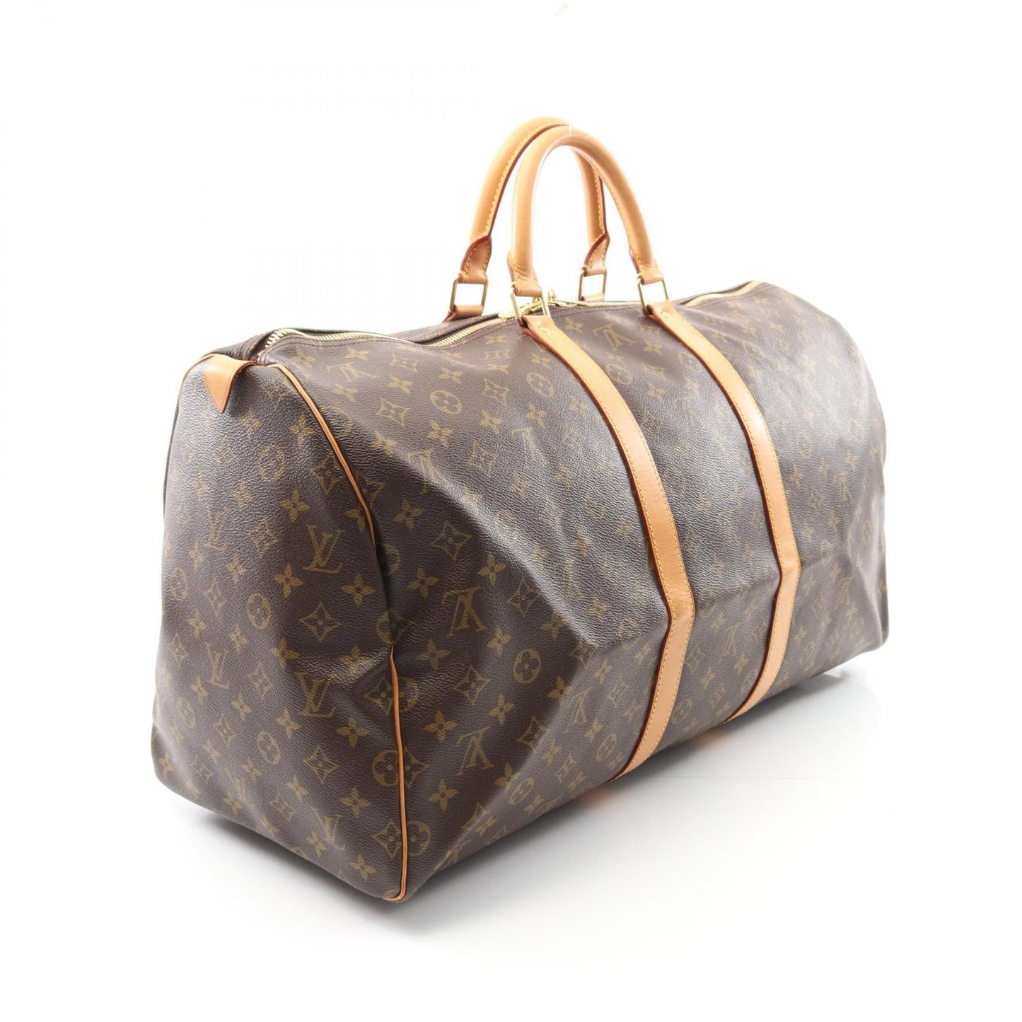 Louis Vuitton Monogram Keepall 55 Boston Bag - Timeless Elegance