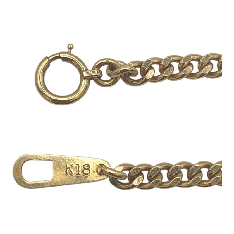 K18 Yellow Gold Double-Sided Figaro Necklace - Timeless Elegance