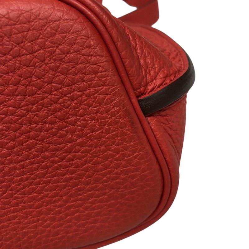 HERMES So Kelly 22 in Rouge Pivoine with Gold Hardware